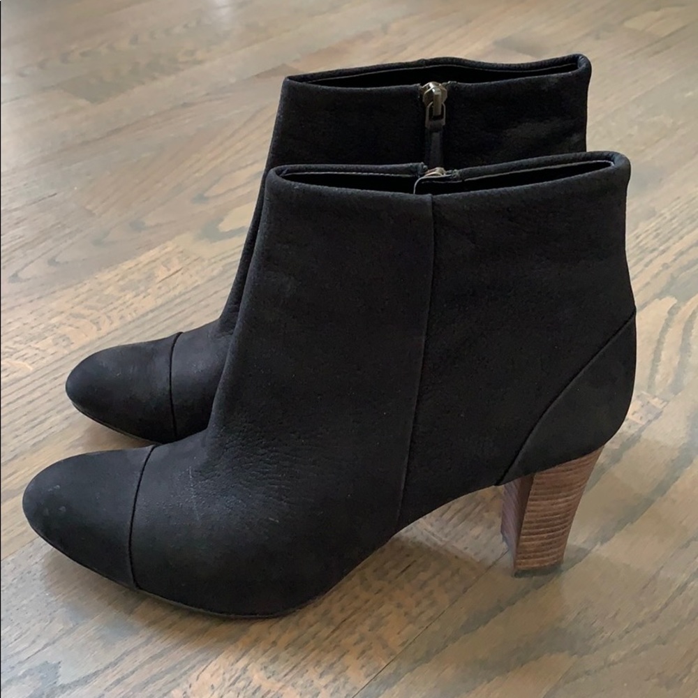 Cole Haan Black Suede Boots